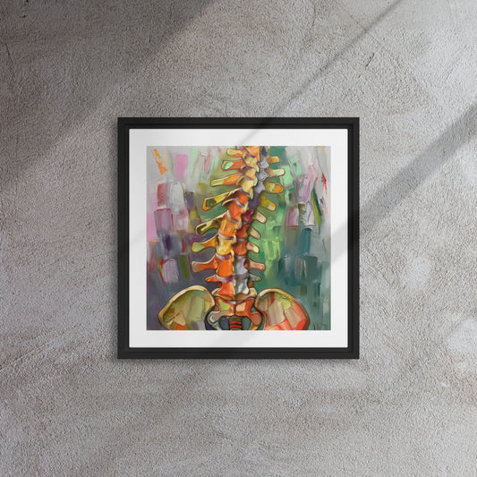 Framed canvas-Medical Art 5