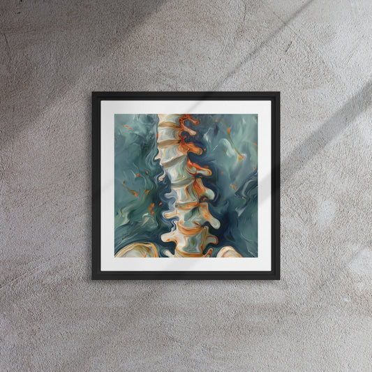 Framed canvas-Medical Art 7
