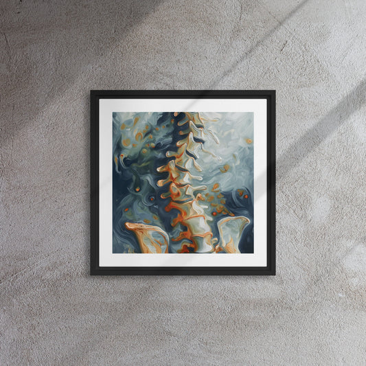 Framed canvas-Medical Art 8