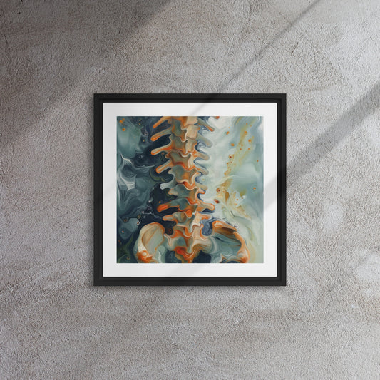 Framed canvas-Medical Art 10