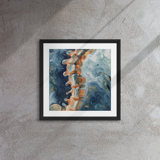 Framed canvas-Medical Art 11